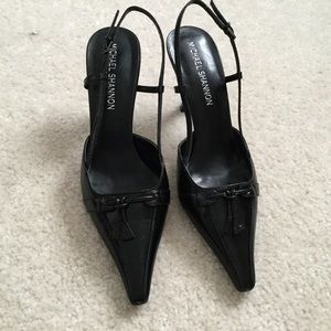 Michael Shannon Size 8 Black heels